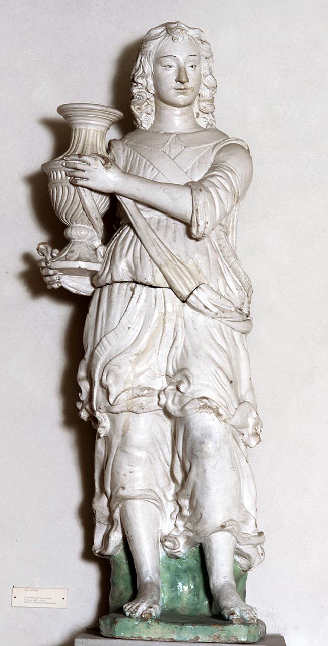 angelo (candelabro - a statua) - bottega fiorentina (primo quarto sec. XVI)