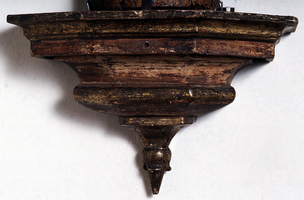 mensola - bottega italiana (secc. XIX/ XX)