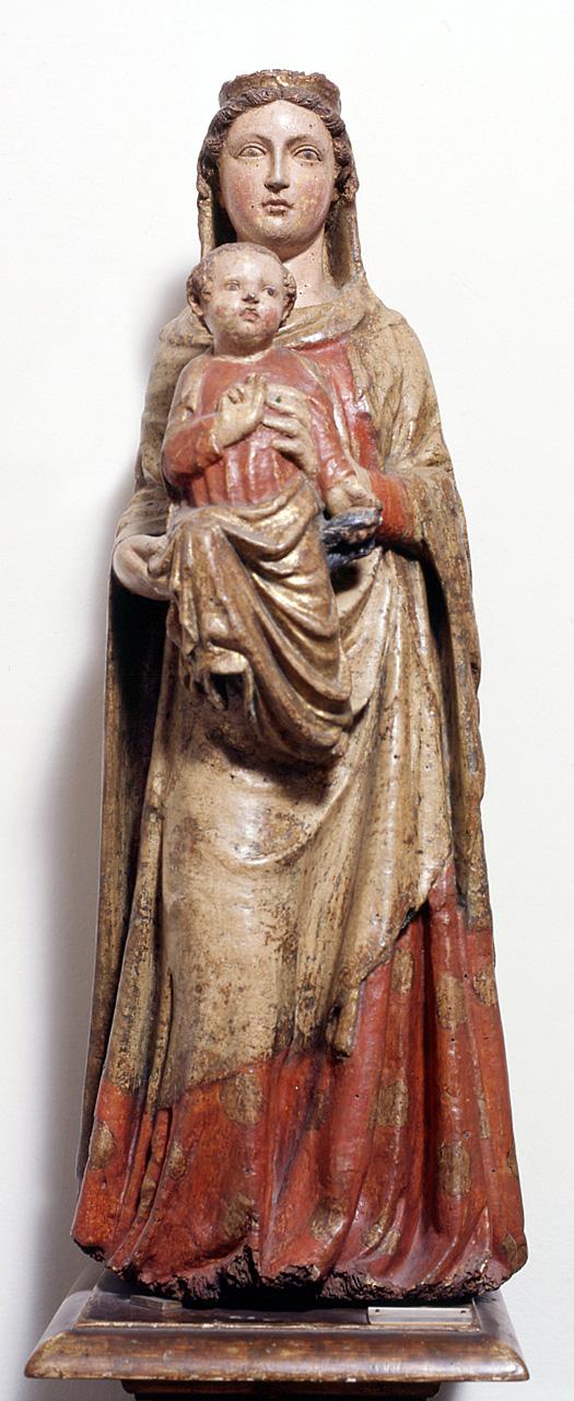 Madonna con Bambino (scultura) - bottega umbra (secc. XIII/ XIV)