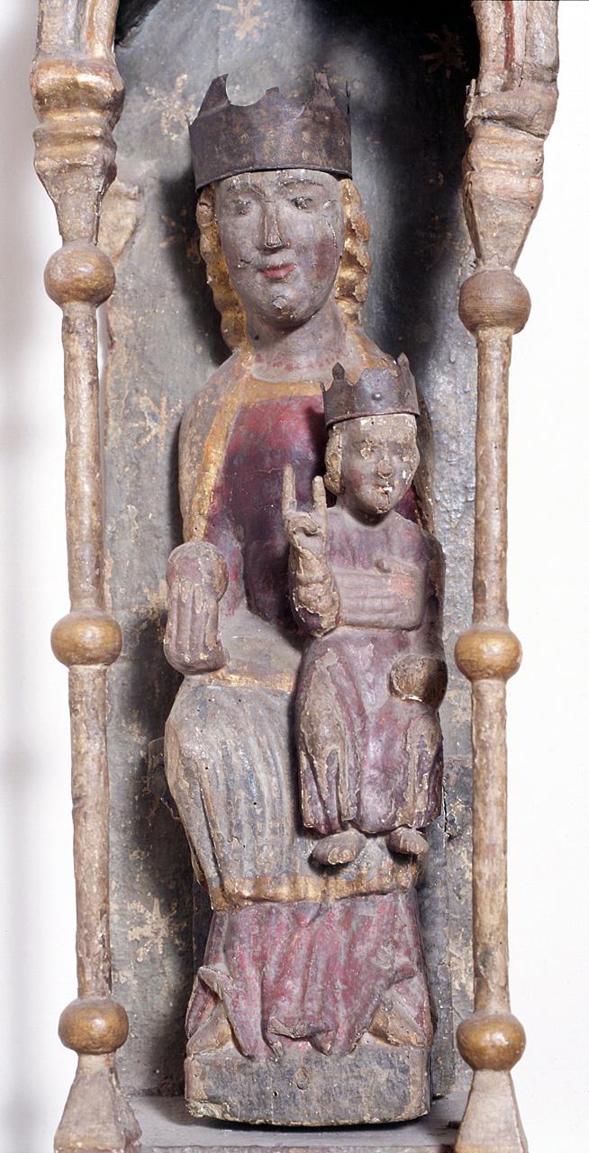 Madonna con Bambino (scultura) - bottega friulana (prima metà sec. XIV)