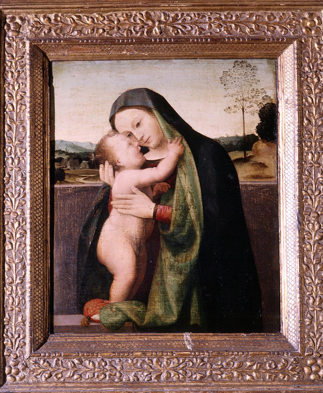 Madonna con Bambino (dipinto) di Bugiardini Giuliano (primo quarto sec. XVI)