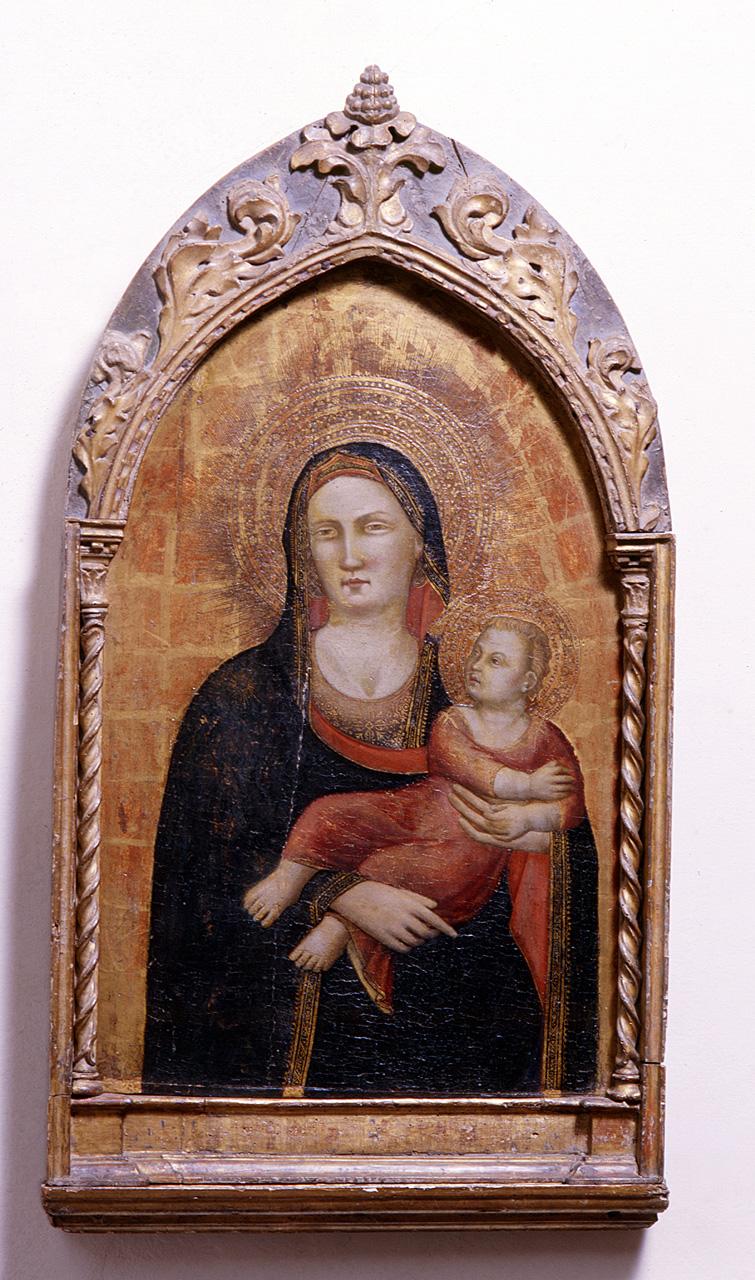 Madonna con Bambino (dipinto) di Nelli Pietro (ultimo quarto sec. XIV)