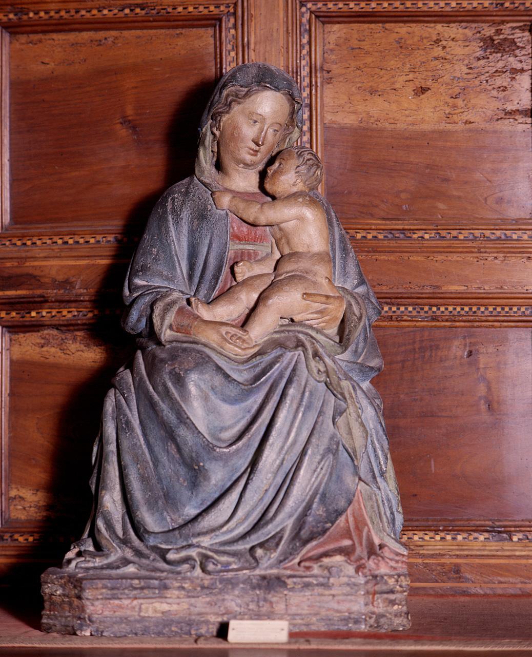 Madonna con Bambino (scultura) - produzione fiorentina (secc. XV/ XVI)