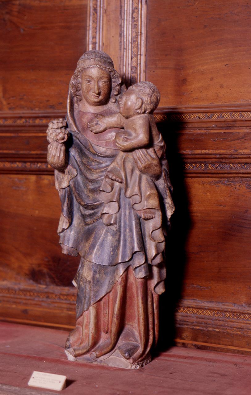 Madonna con Bambino (scultura) - produzione tedesca (prima metà sec. XV)