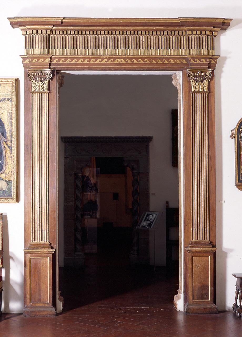 portale - bottega toscana (secc. XIX/ XX)