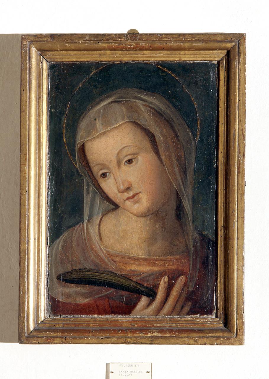 Santa martire (dipinto) - ambito italiano (secc. XVI/ XVII)