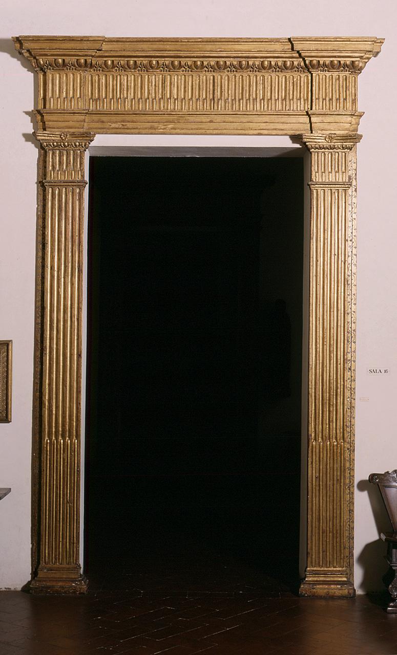 mostra di porta, serie - bottega fiorentina (secc. XIX/ XX)