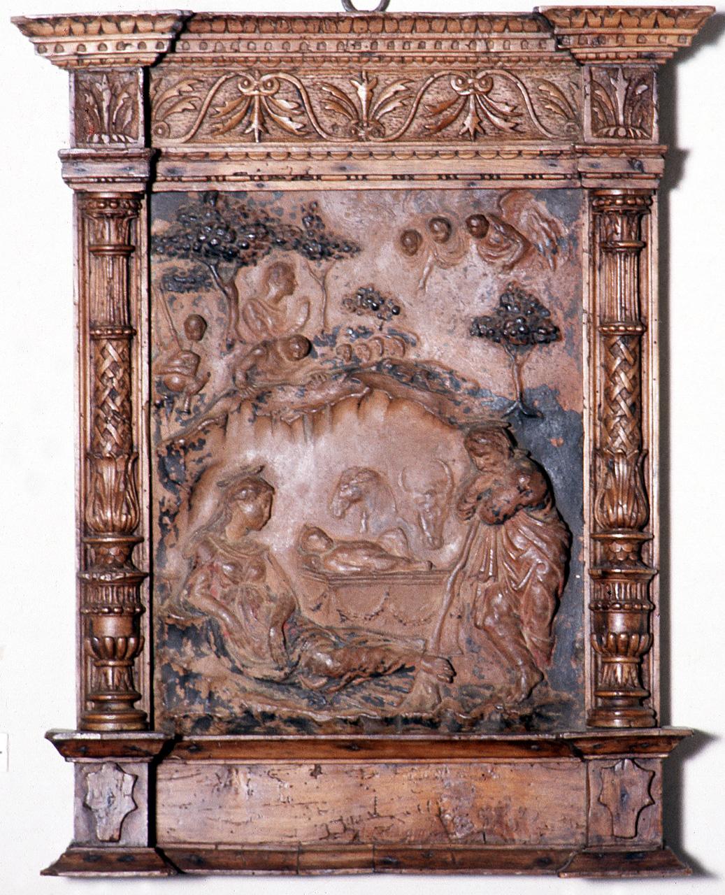episodi della vita della Madonna e di Cristo; Santi (trittico) di Franchi Rossello di Jacopo (sec. XV) 