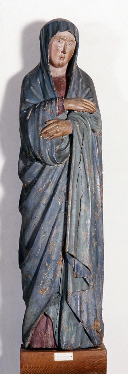 Madonna Addolorata (statua) di Piero d' Angelo (terzo quarto sec. XIV)