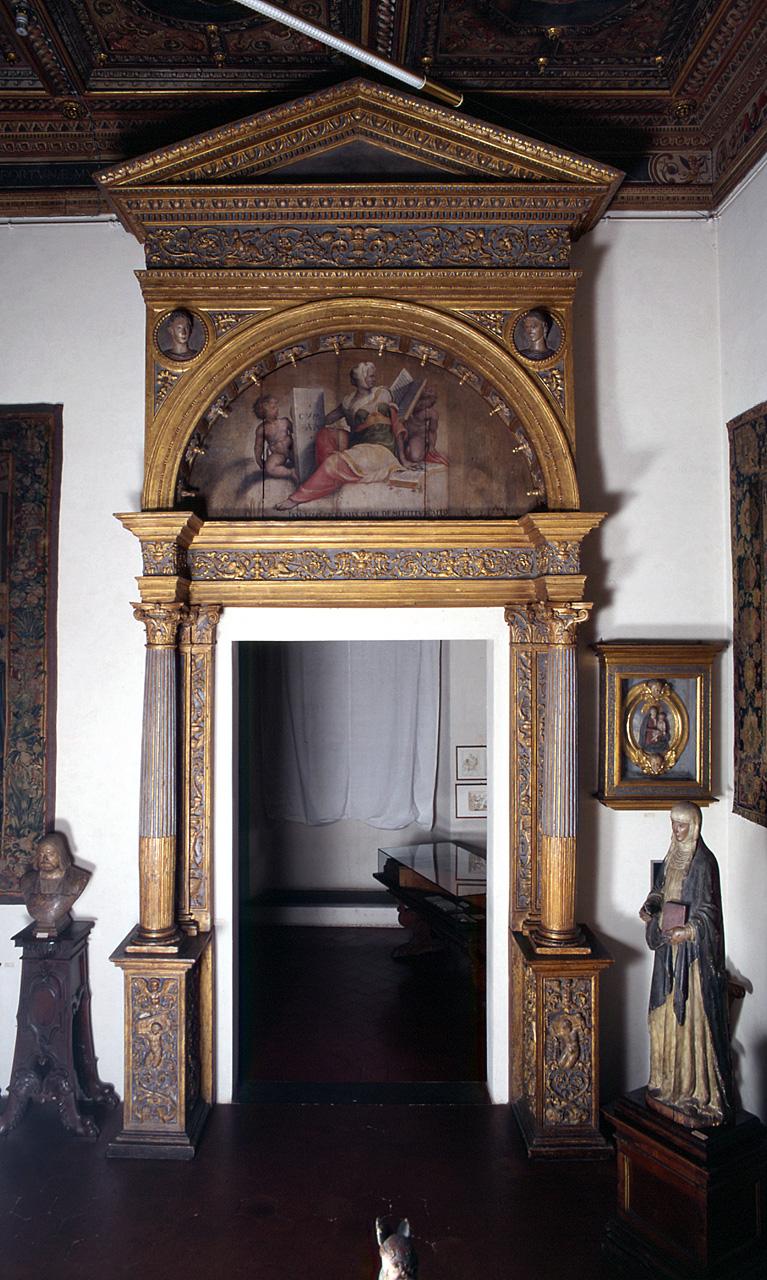 portale - bottega italiana (sec. XVI)