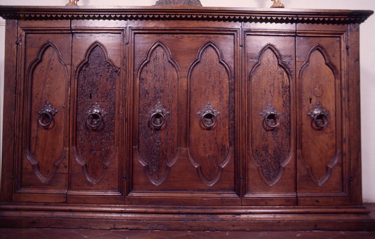 armadio da sacrestia - bottega toscana (prima metà sec. XV)