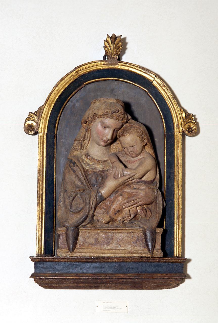 Madonna con Bambino (scultura) - bottega fiorentina (secondo quarto sec. XV)