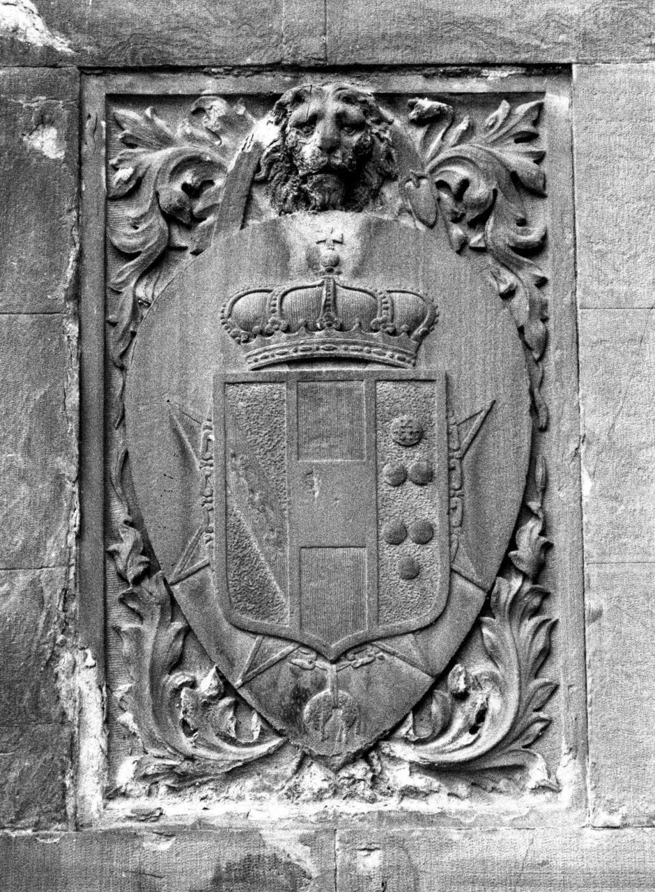 stemma dell'Imperiale e Reale Casa Amburgo-Lorena-Toscana (rilievo) - manifattura toscana (sec. XIX)