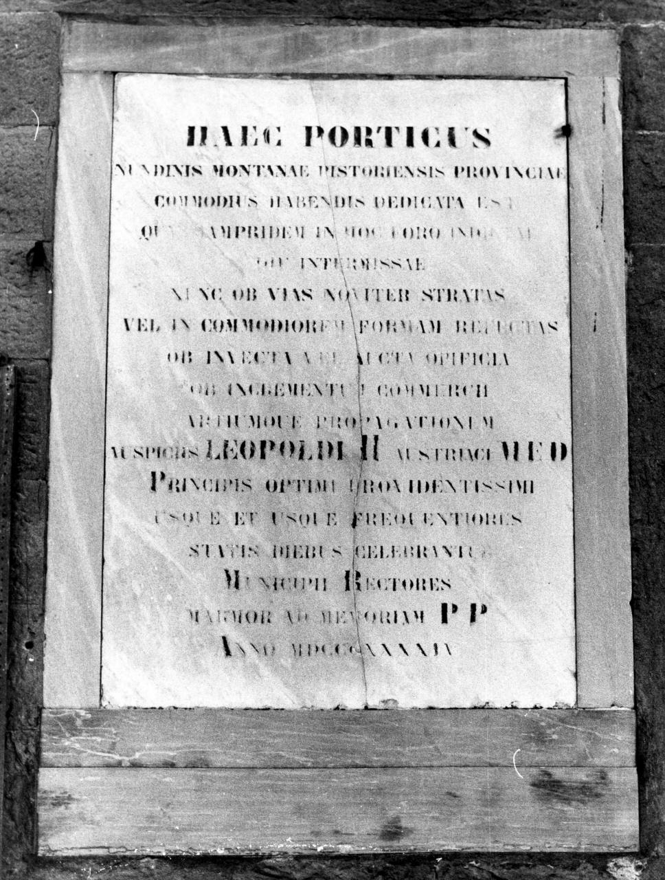 lapide - manifattura toscana (sec. XIX)