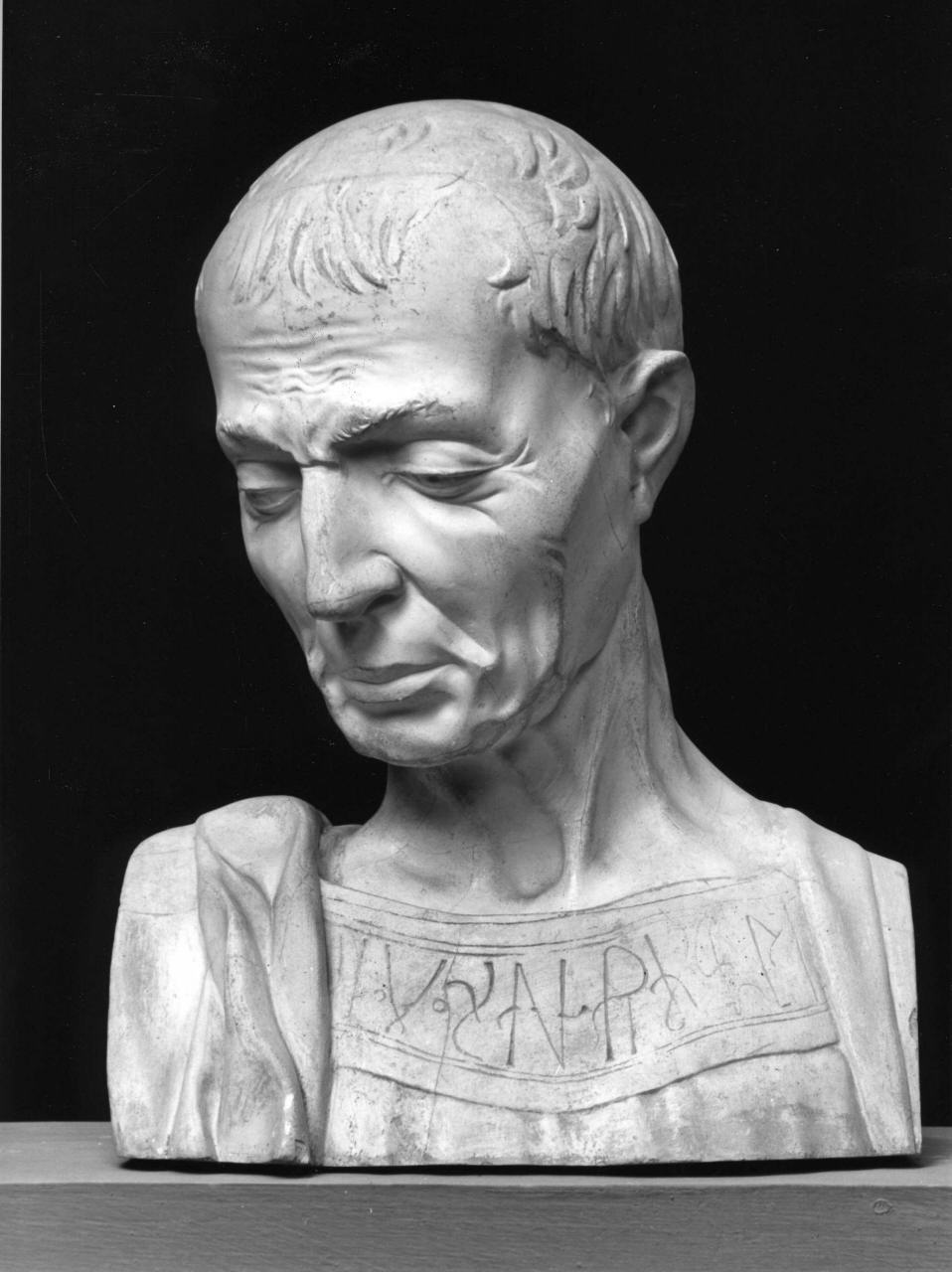 c. d. Poggio Bracciolini, Giosuè (calco di scultura) di Lelli Oronzio (ultimo quarto sec. XIX)