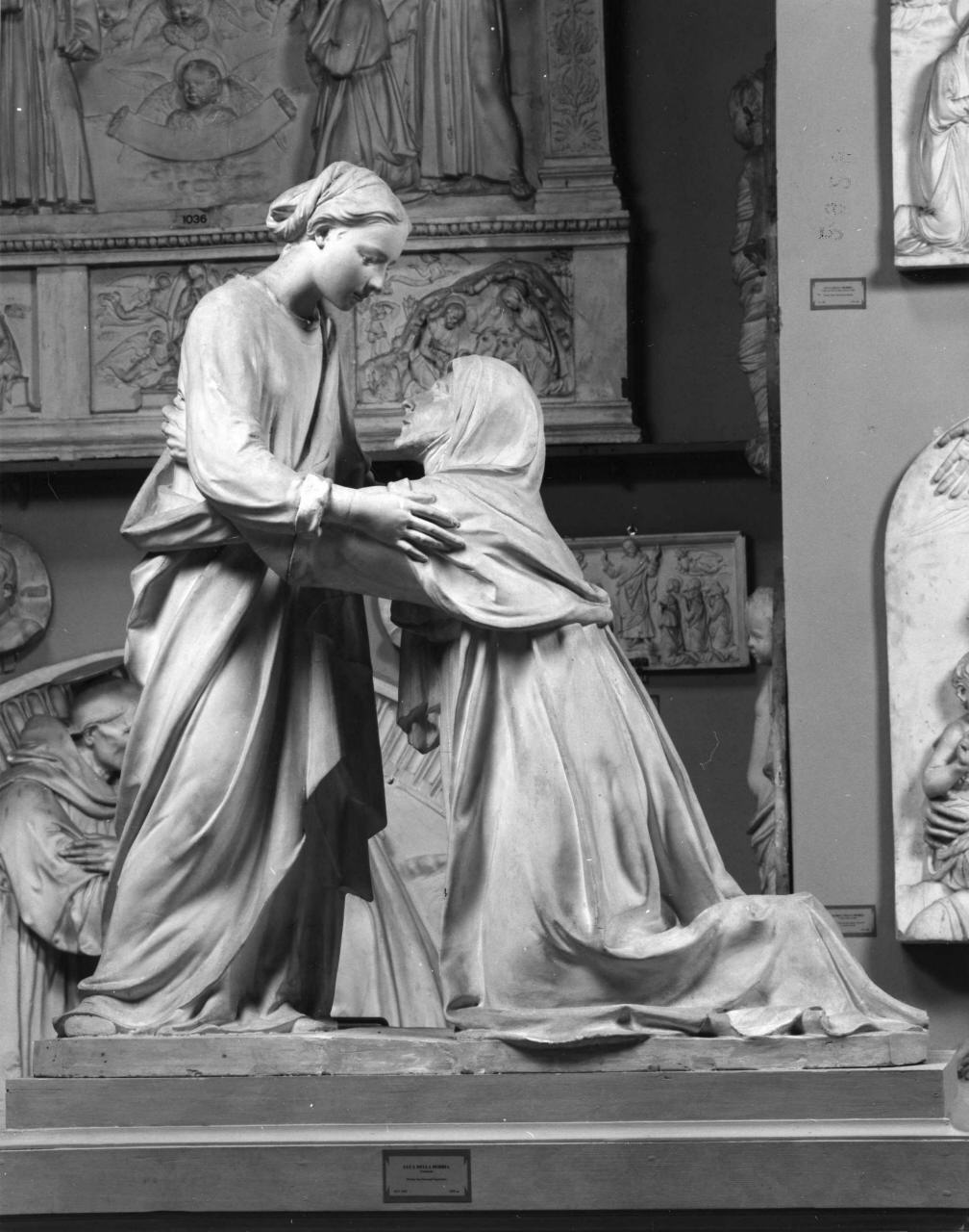 visitazione (calco) - ambito fiorentino (sec. XIX)