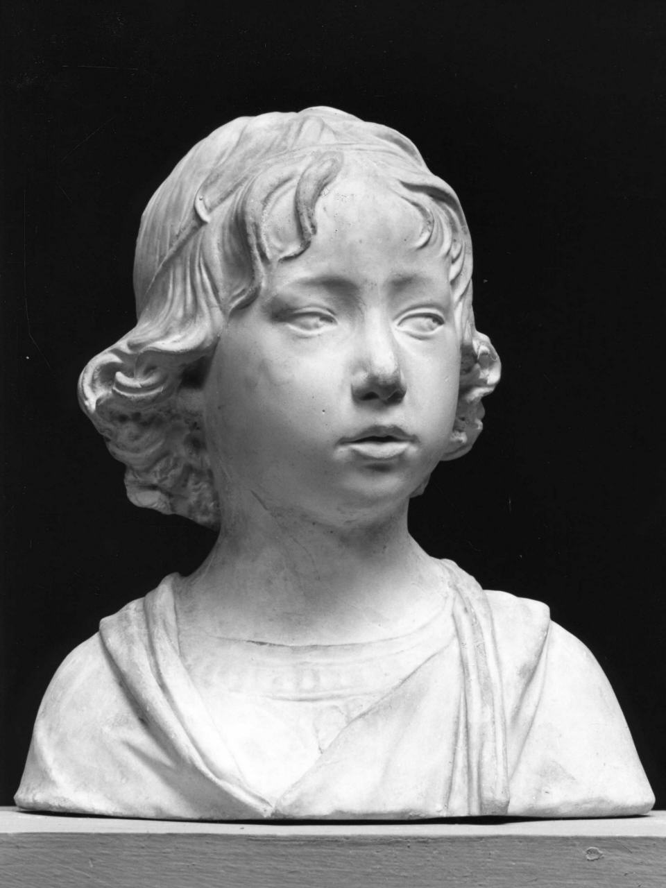 busto di bambino (calco) di Lelli Oronzio (?) (sec. XIX)