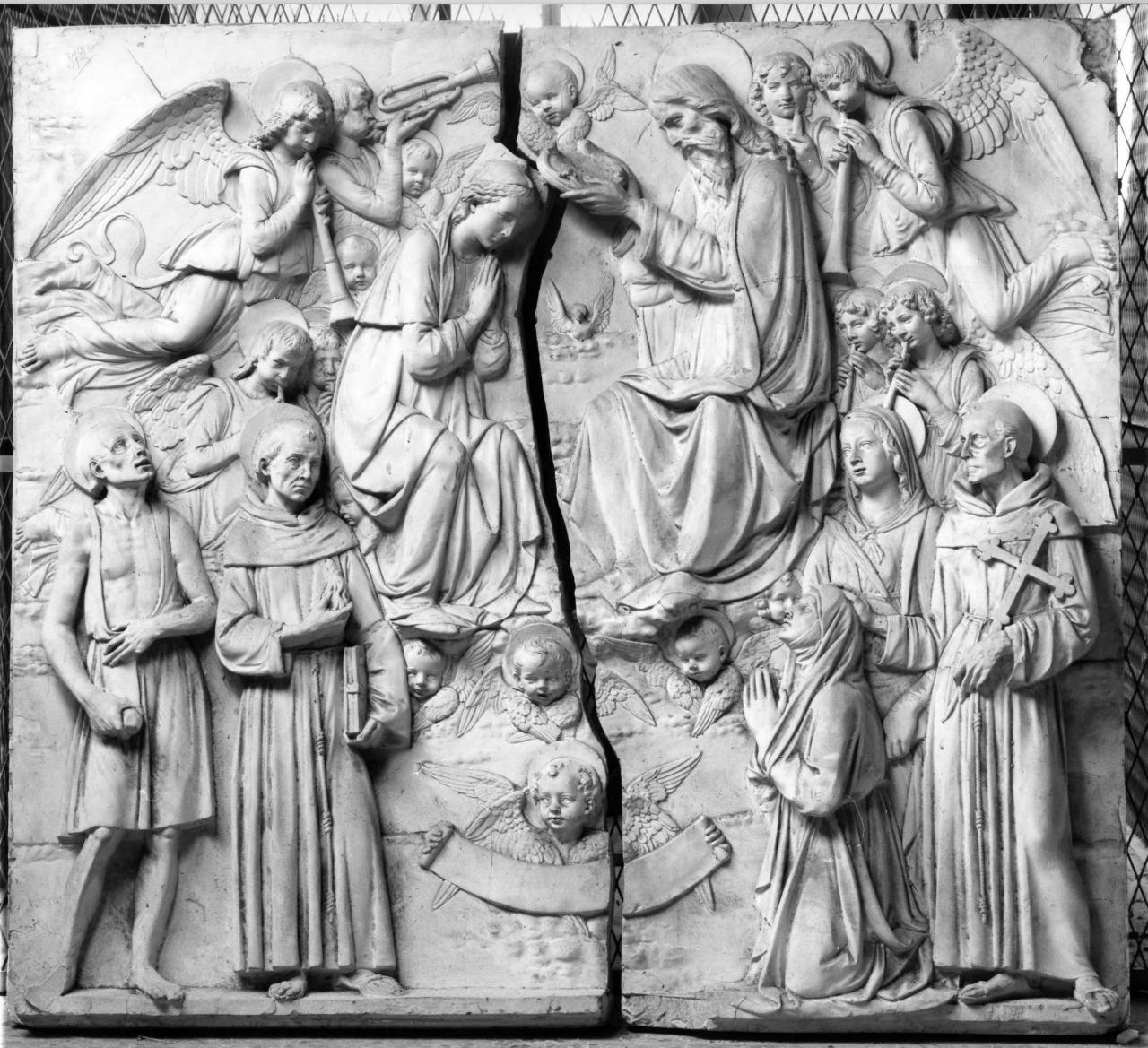 incoronazione di Maria Vergine (calco) - ambito fiorentino (sec. XIX)