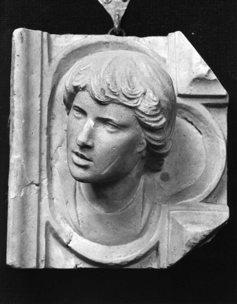 testina dalla porta della Sacrestia Nuova (calco) di Lelli Oronzio (?) (sec. XIX)