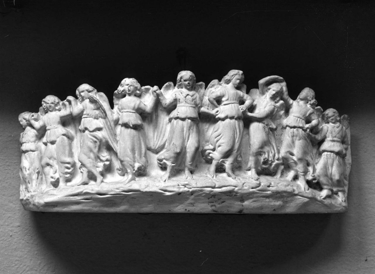 danza di angeli (calco) - ambito fiorentino (sec. XIX)