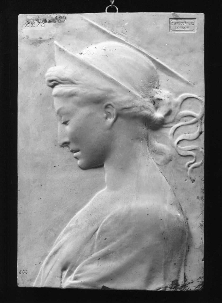 Santa Cecilia (calco) - bottega londinese (sec. XIX)