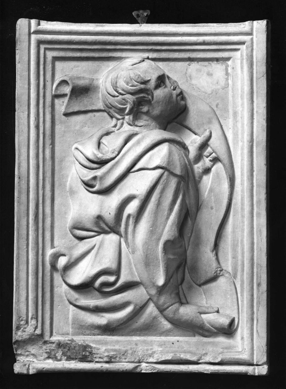 profeta (calco di formella) - ambito fiorentino (seconda metà sec. XIX)