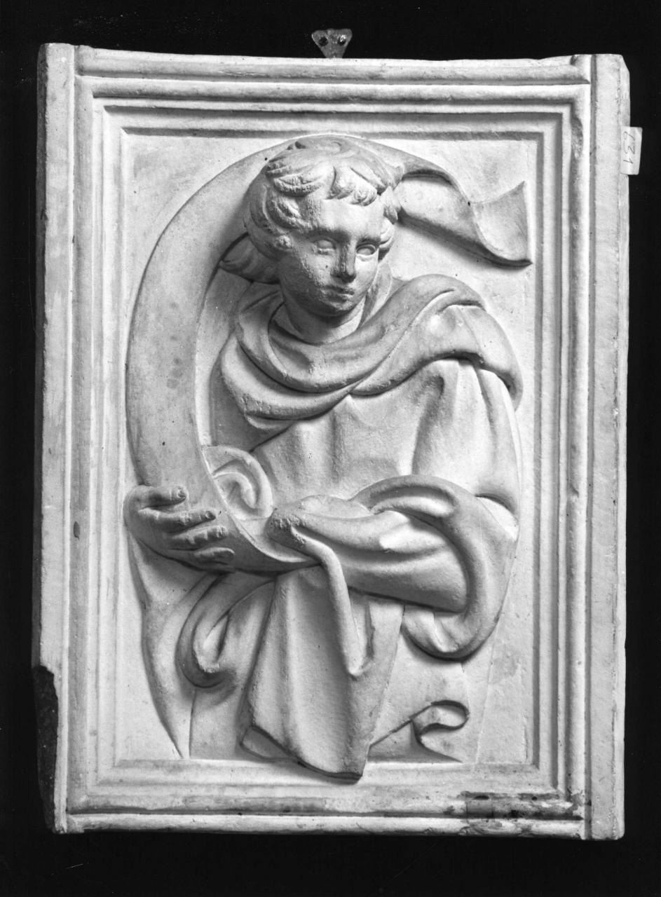 profeta (calco di formella) - ambito fiorentino (seconda metà sec. XIX)