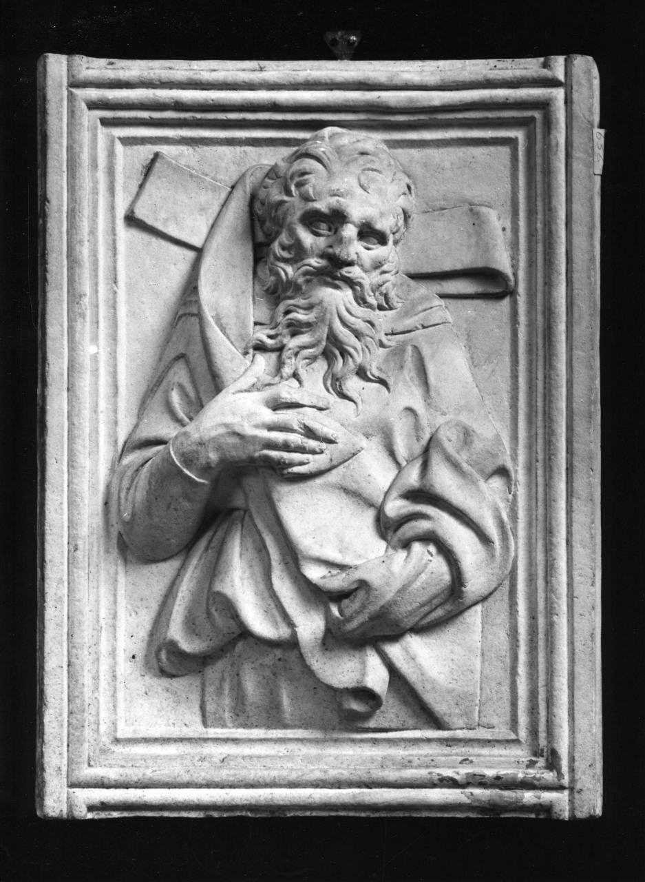 profeta (calco di formella) - ambito fiorentino (seconda metà sec. XIX)