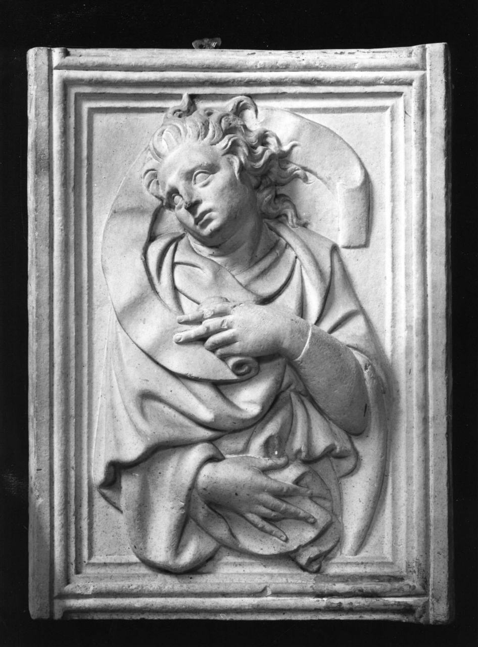 profeta (calco di formella) - ambito fiorentino (seconda metà sec. XIX)