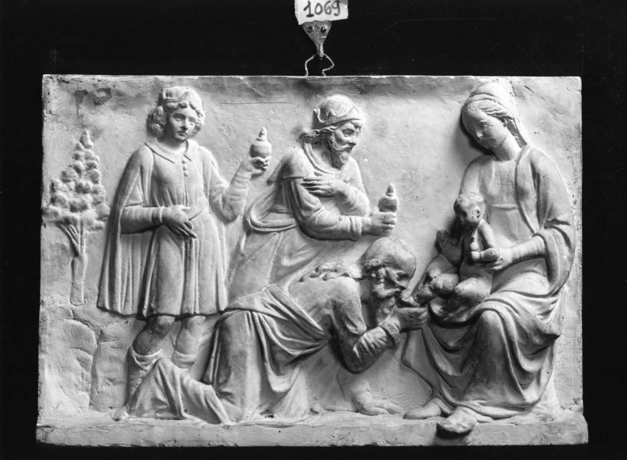 adorazione dei Re Magi (calco) - ambito fiorentino (sec. XX)