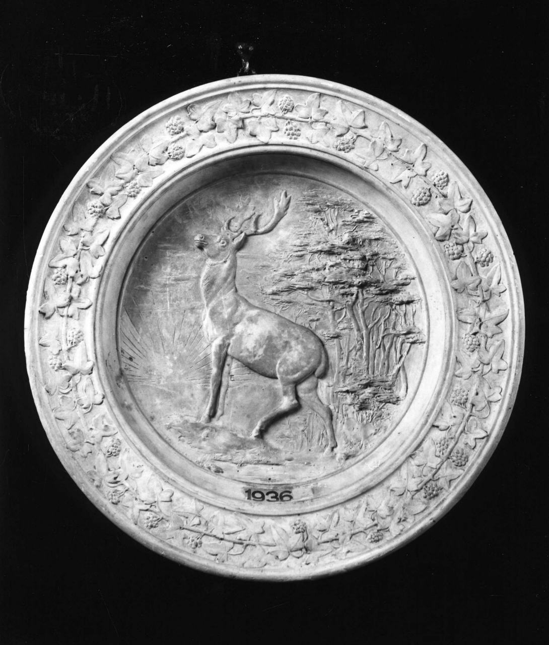 cervo (calco) - ambito fiorentino (sec. XX)