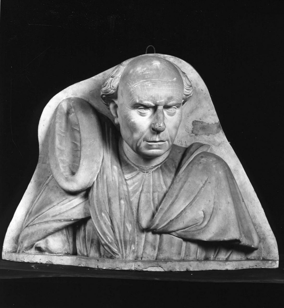 ritratto di Filippo Brunelleschi (calco) - ambito fiorentino (sec. XIX)