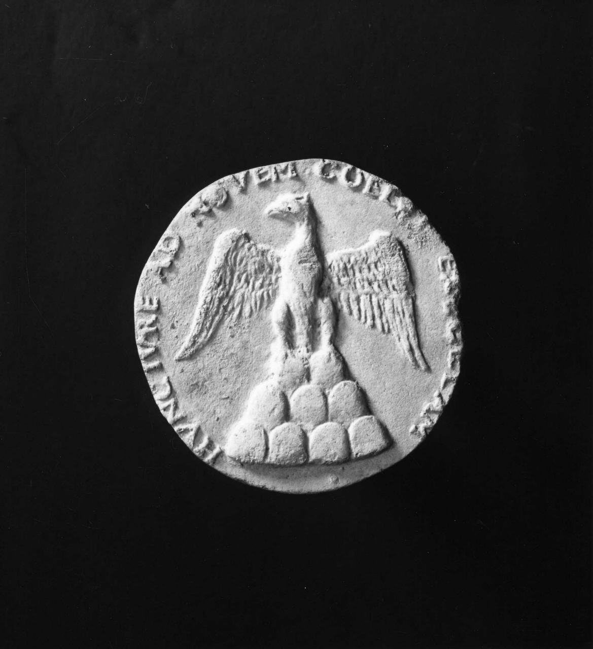 emblema dell'Ordine de i nove (calco di medaglia) di Lelli Oronzio (bottega) (sec. XIX)