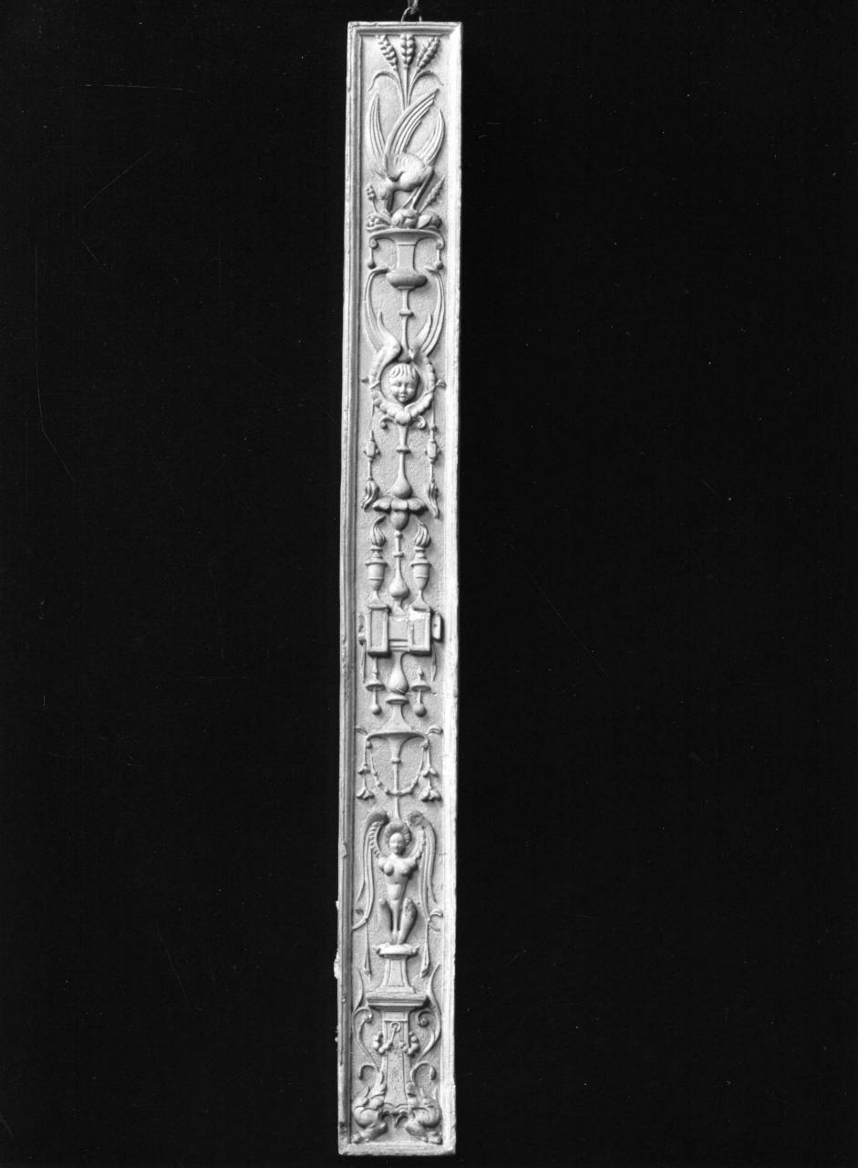 motivi decorativi a grottesche (calco, elemento d'insieme) - ambito toscano (sec. XIX)