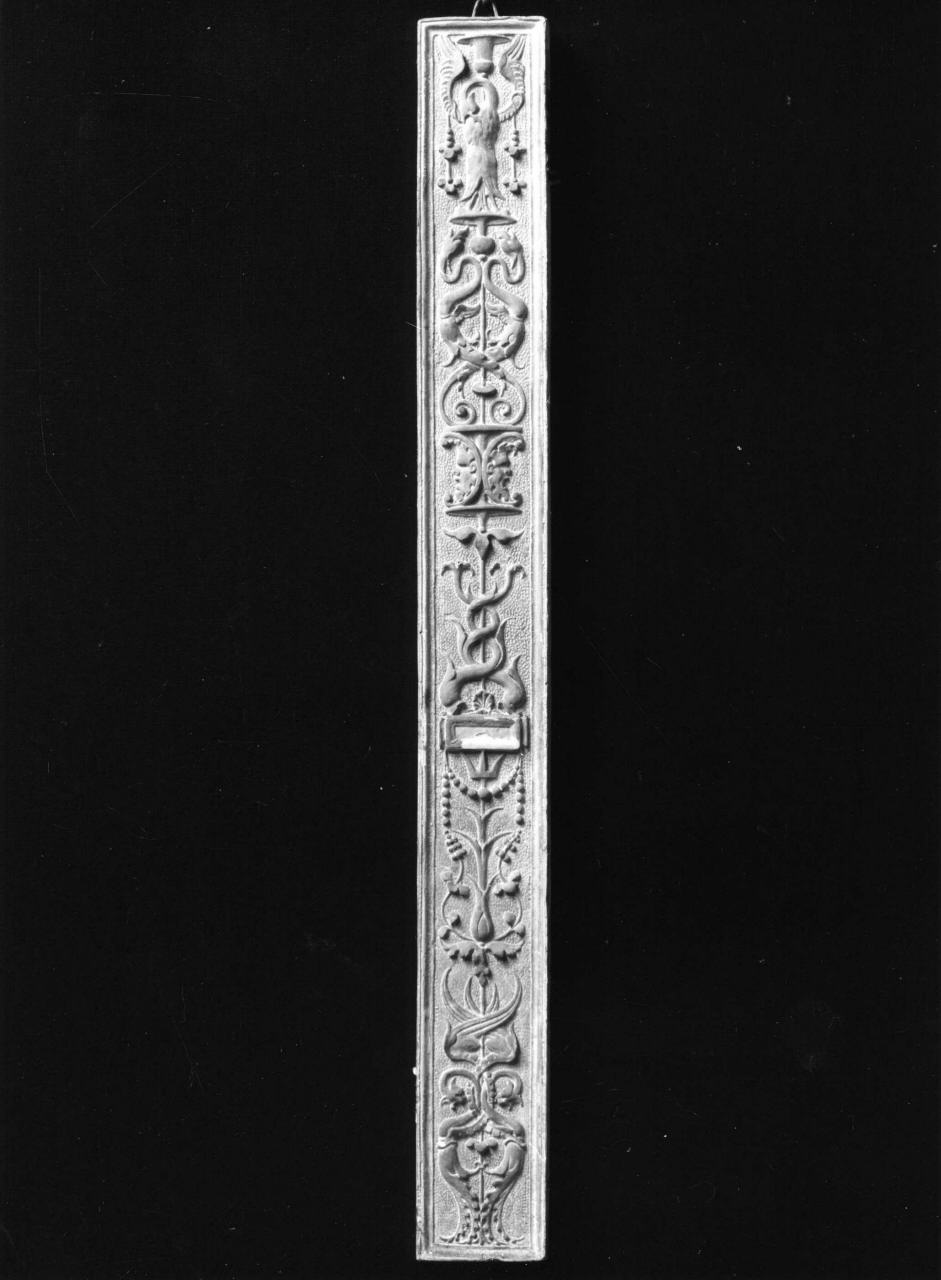 motivi decorativi a grottesche (calco, elemento d'insieme) - ambito toscano (sec. XIX)