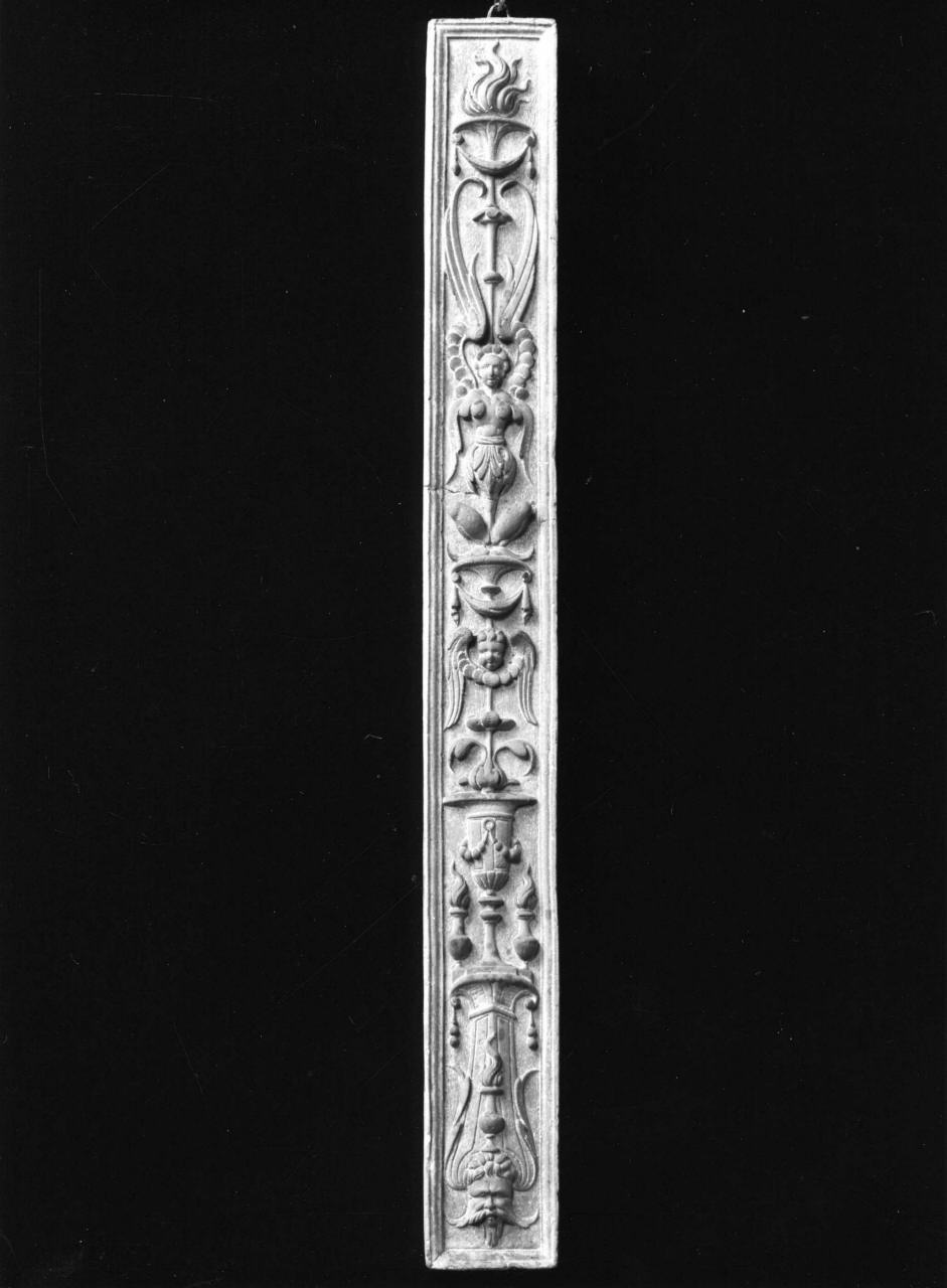 motivi decorativi a grottesche (calco, elemento d'insieme) - ambito toscano (sec. XIX)