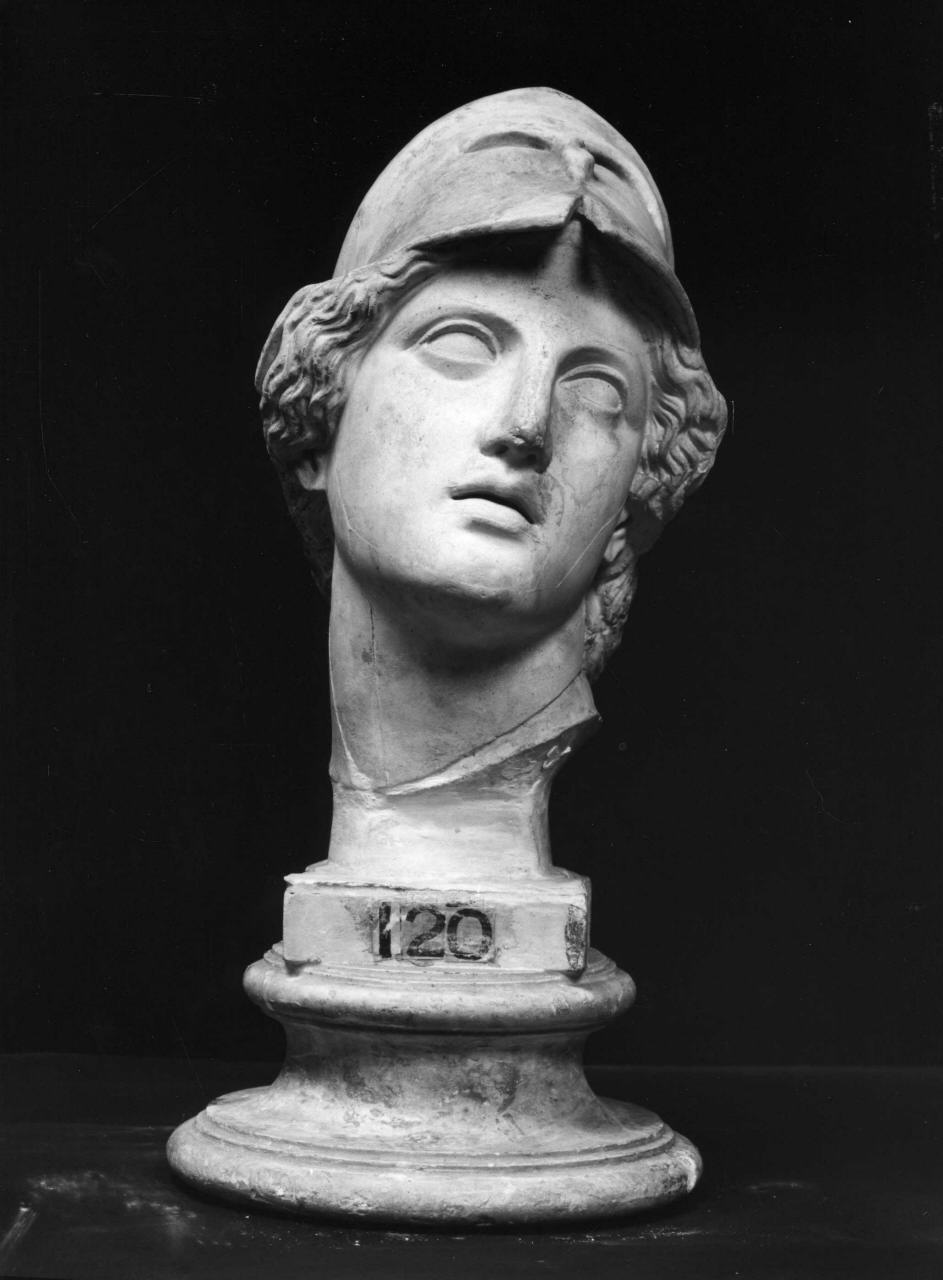 Athena di Timotheos, Athena (calco di scultura, elemento d'insieme) di Lelli Oronzio (bottega) (sec. XIX)