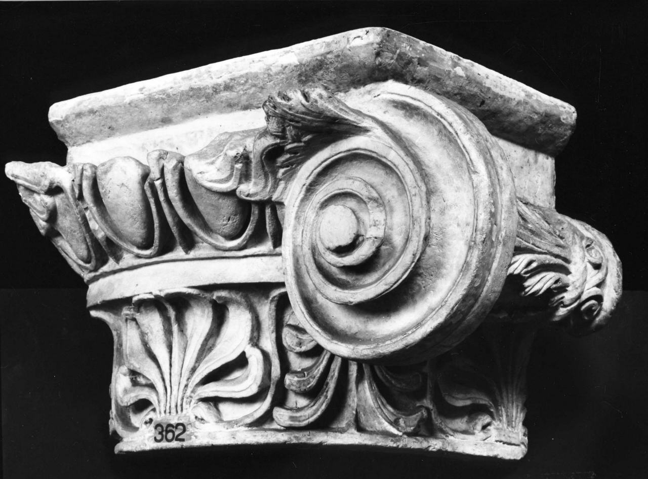 capitello (calco) di Lelli Oronzio (bottega) (sec. XIX)