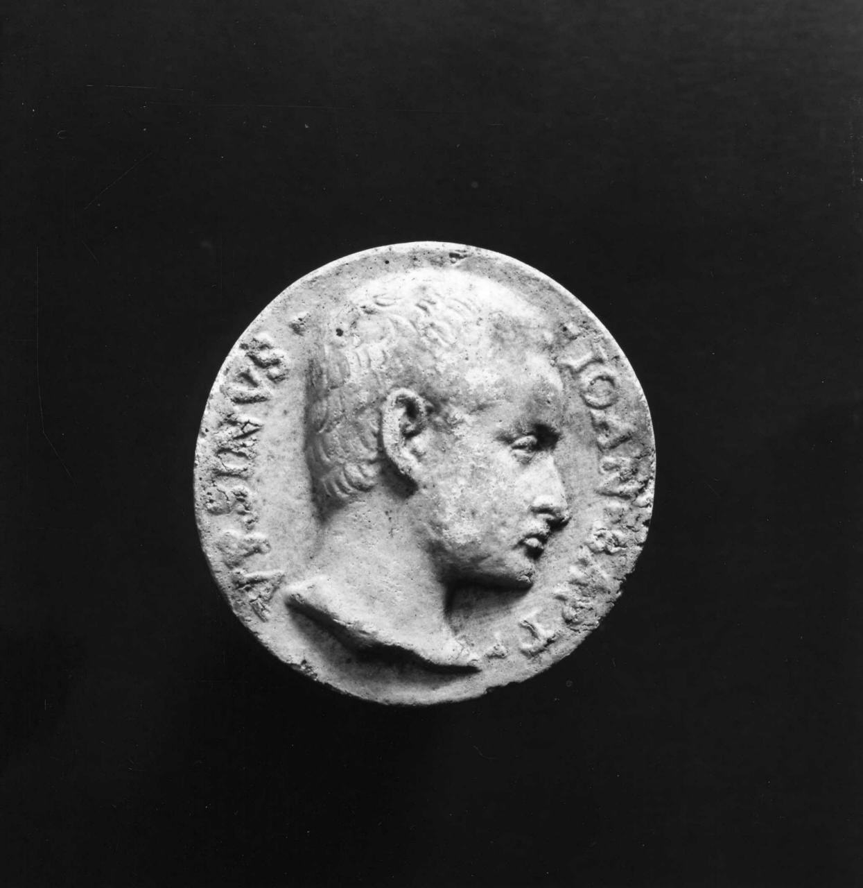 ritratto di Giovanni Battista Orsini (calco di medaglia) di Lelli Oronzio (bottega) (sec. XIX)