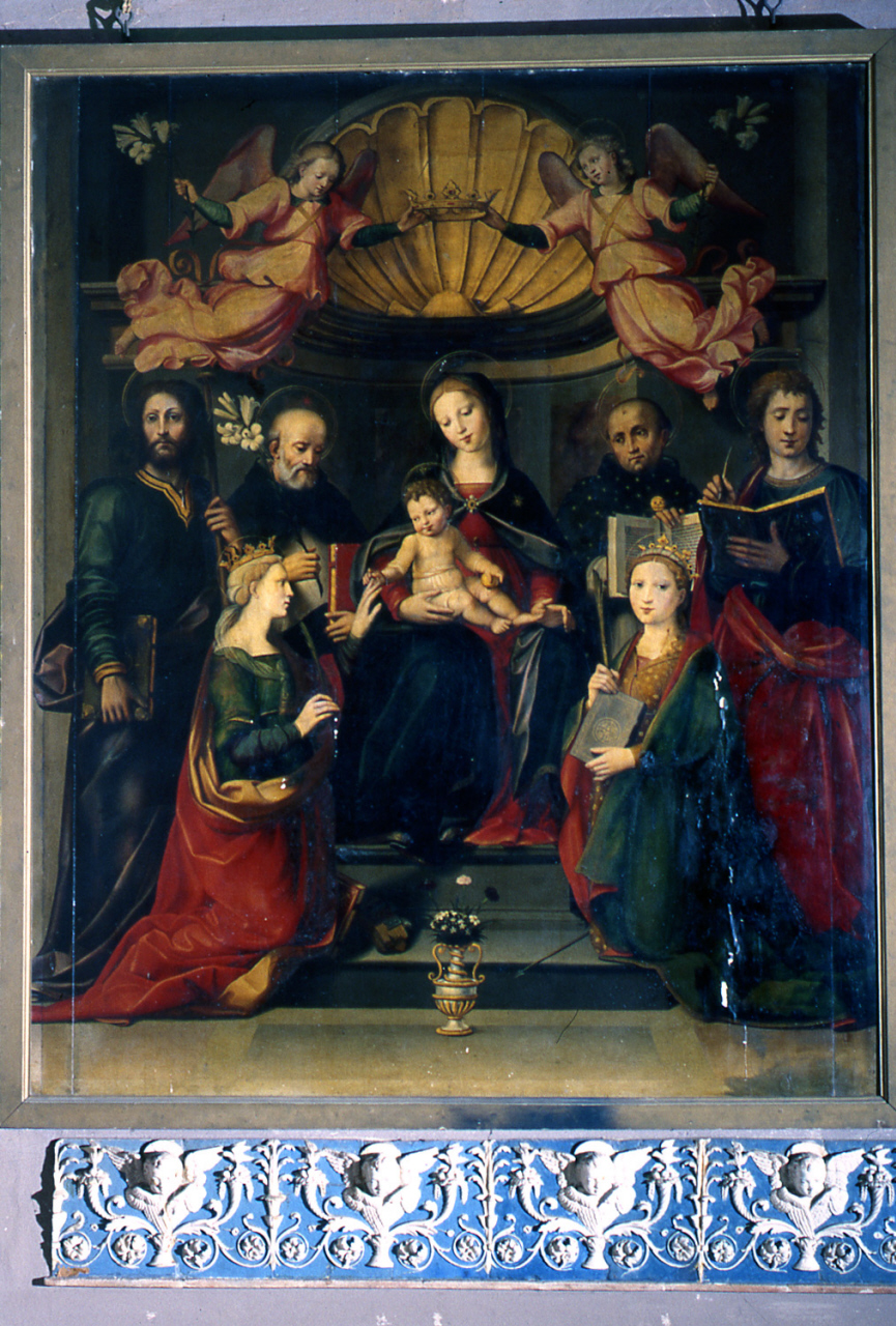 cornice di dipinto - bottega toscana (sec. XIX)