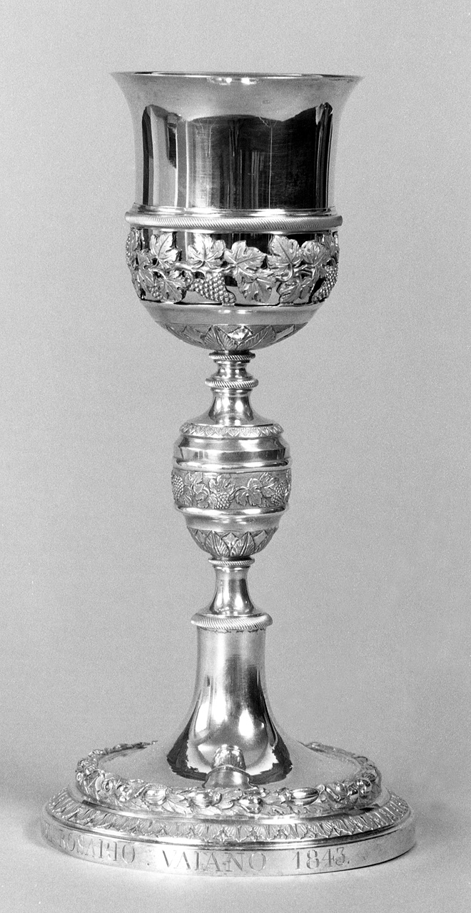 calice - bottega toscana (sec. XIX)