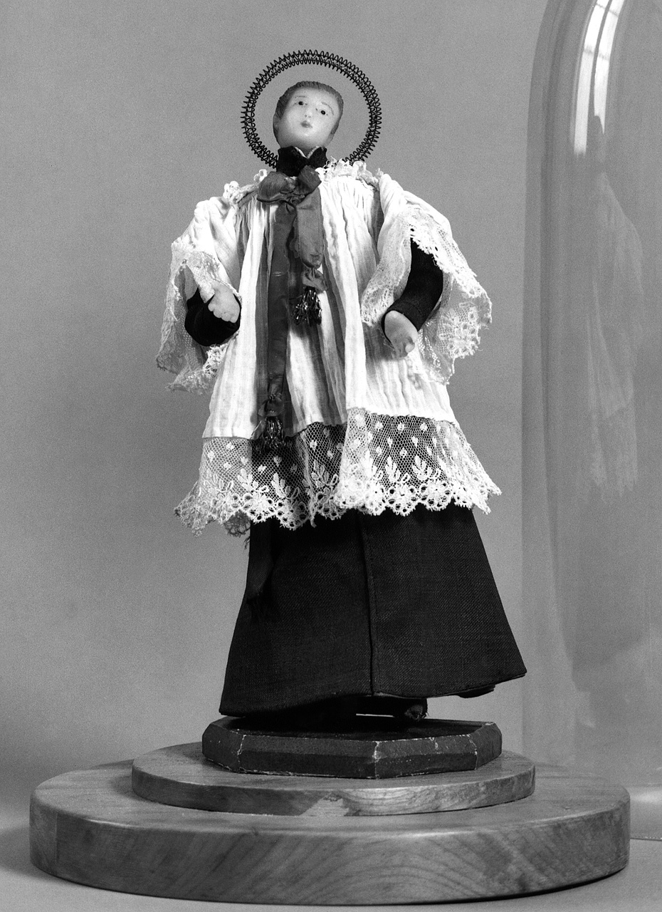 San Luigi Gonzaga (statuetta) - bottega toscana (prima metà sec. XX)