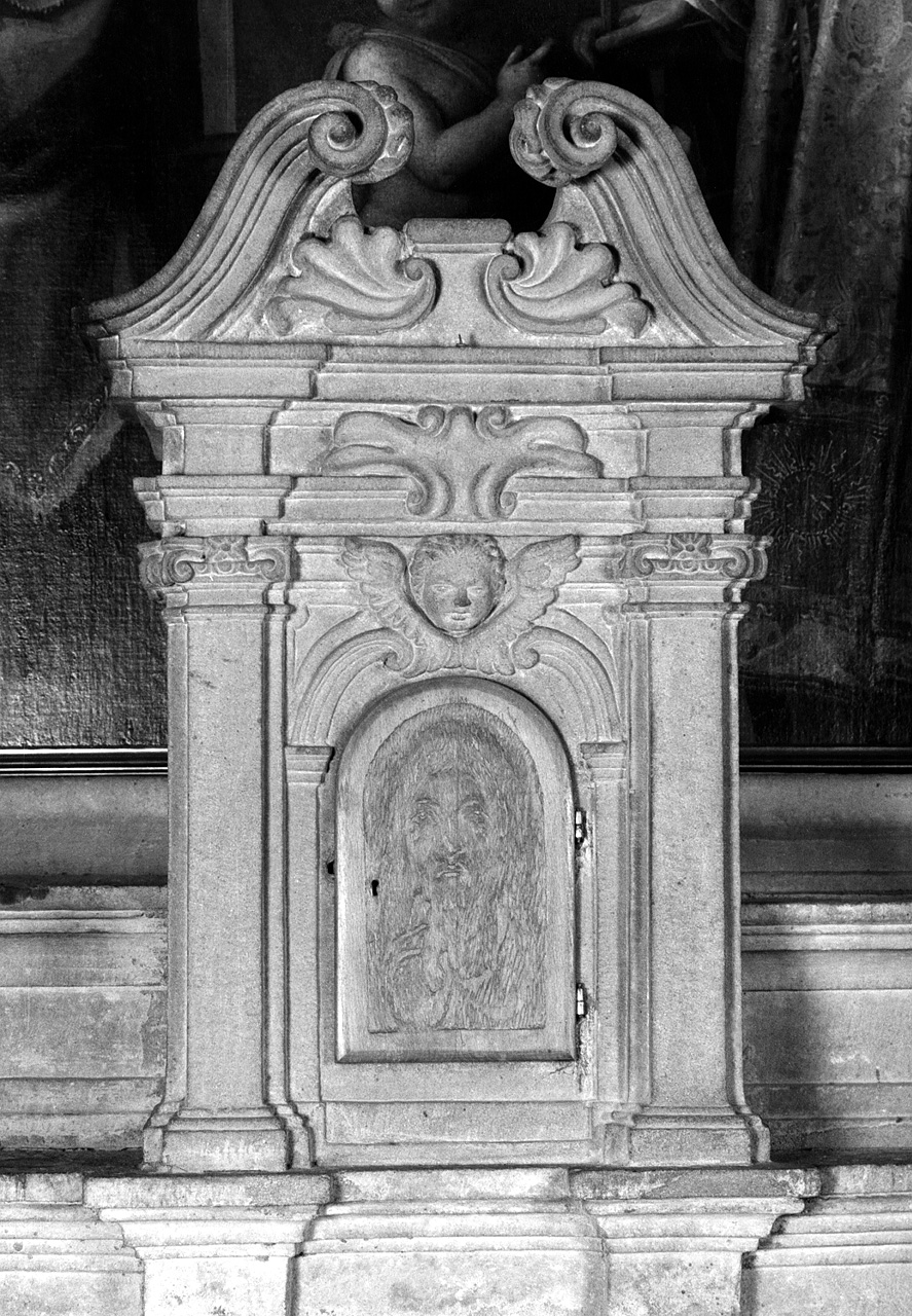 tabernacolo - a frontale architettonico, elemento d'insieme - bottega toscana (sec. XVIII)