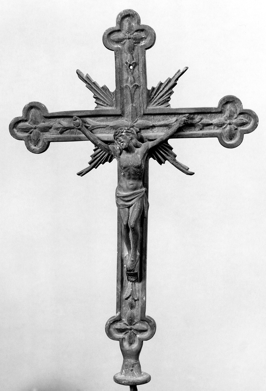 croce d'altare - produzione toscana (sec. XIX)