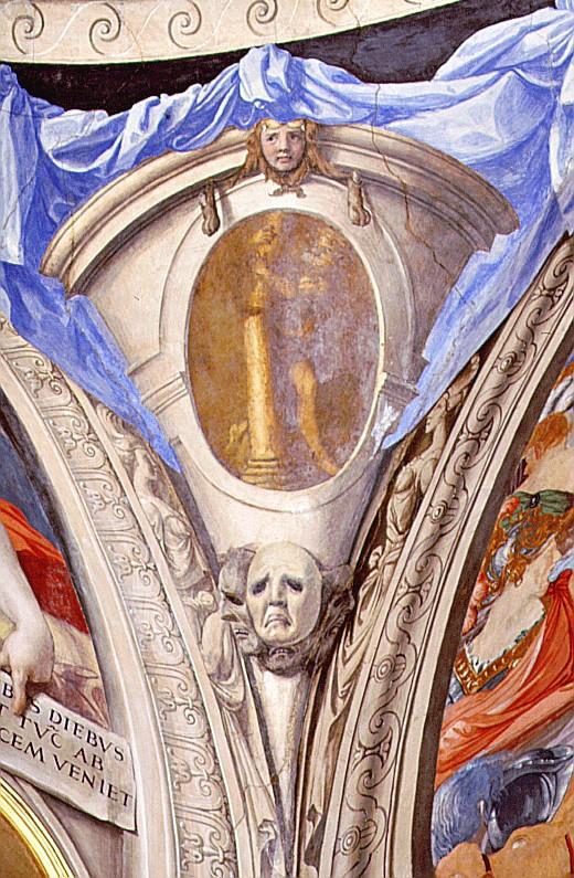 quattro Virtù Cardinali (dipinto) di Allori Agnolo detto Bronzino (sec. XVI) 