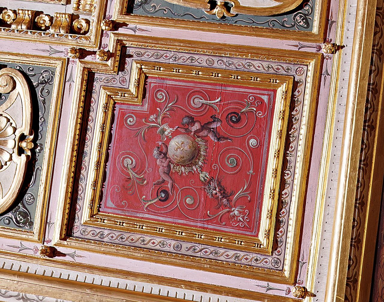 stemma della città di Firenze (dipinto) di Vasari Giorgio, Van der Straet Jan detto Giovanni Stradano (sec. XVI)
