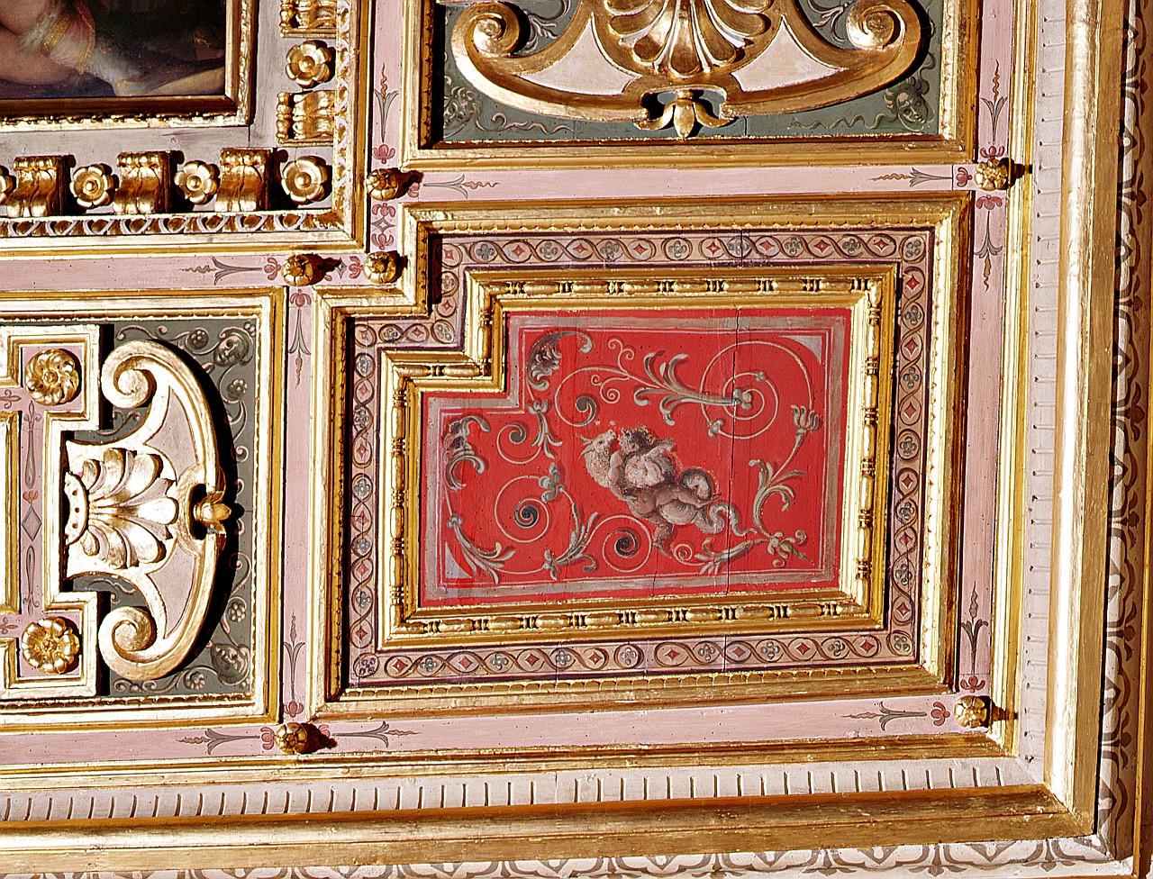 impresa di Cosimo I de' Medici: capricorno (dipinto) di Vasari Giorgio, Van der Straet Jan detto Giovanni Stradano (sec. XVI)