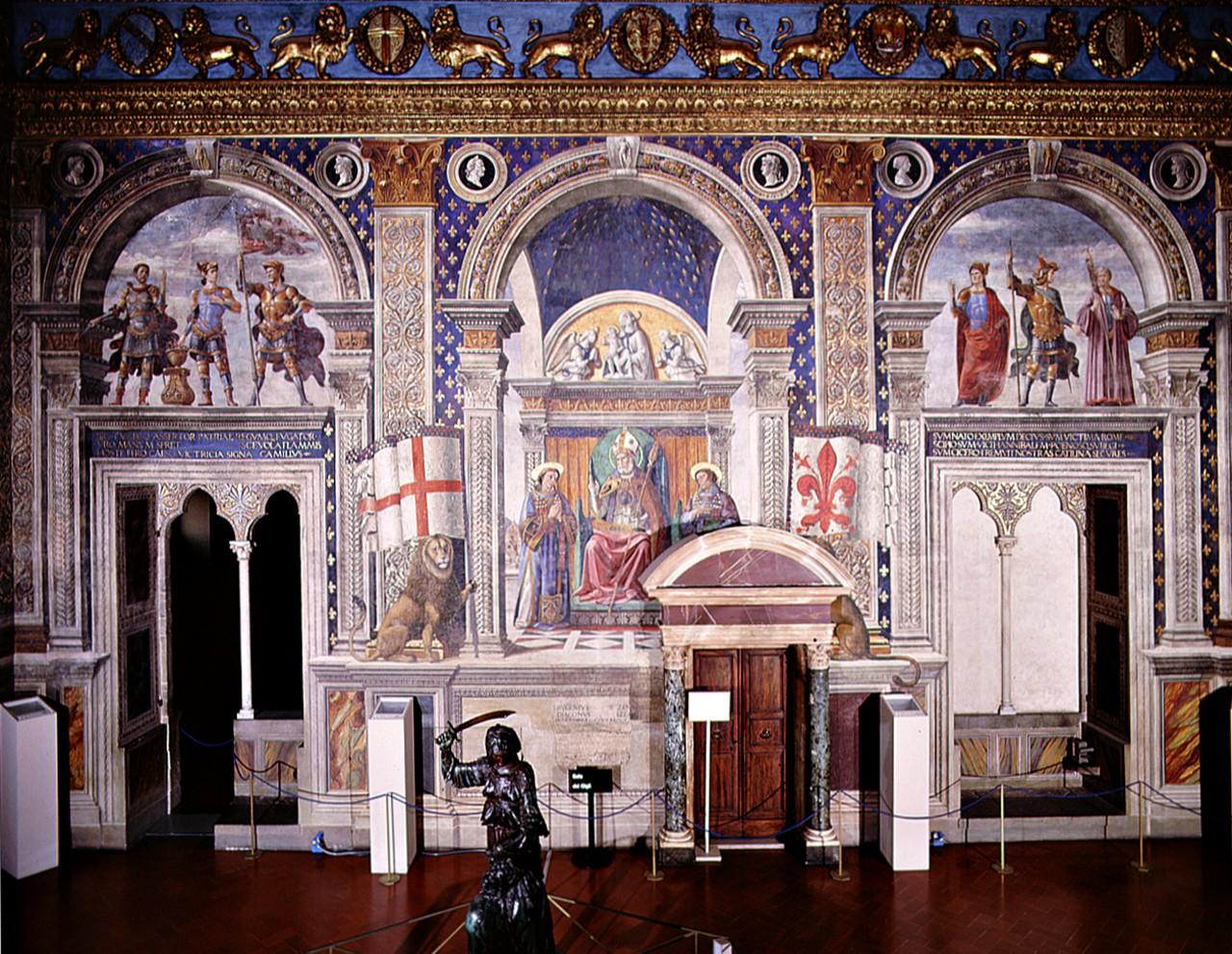 Madonna con Bambino e Santi (dipinto, ciclo) di Bigordi Domenico detto Domenico Ghirlandaio (e aiuti) (sec. XV)