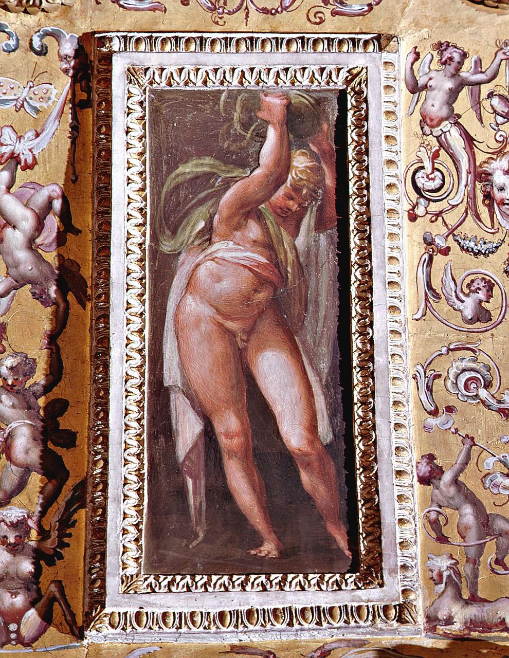 temperamento collerico (dipinto) di Vasari Giorgio, Morandini Francesco detto Poppi, Zucchi Jacopo (sec. XVI)