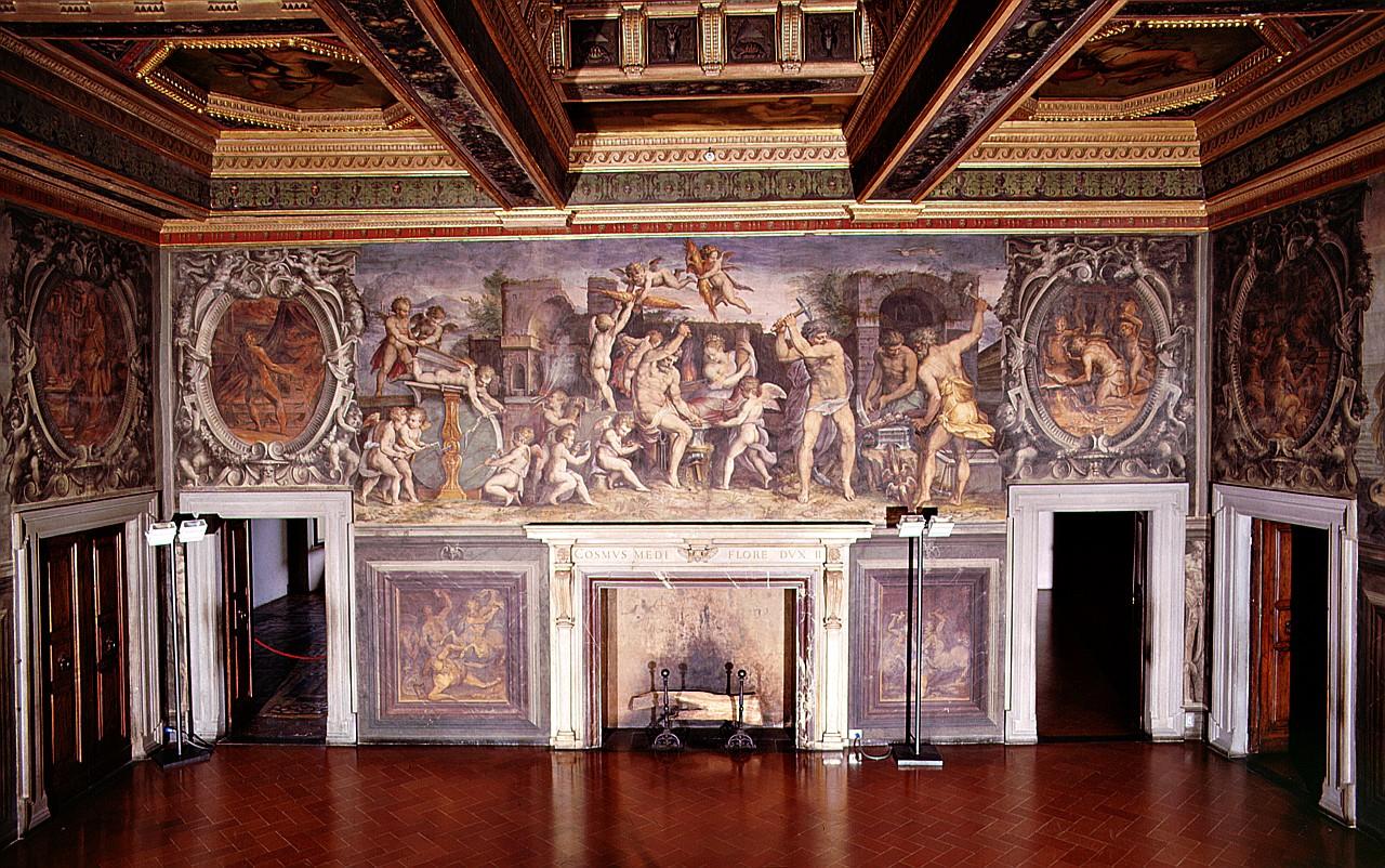 dipinto, ciclo di Vasari Giorgio, Gherardi Cristofano detto Doceno, Marchetti Marco detto Marco da Faenza (sec. XVI)